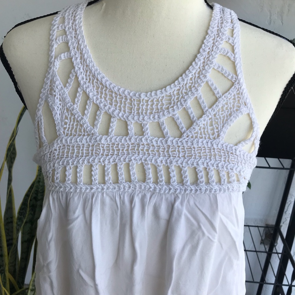 ‼️LAST CALL PRICE FIRM‼️ white boho dress/top - Picture 13 of 14